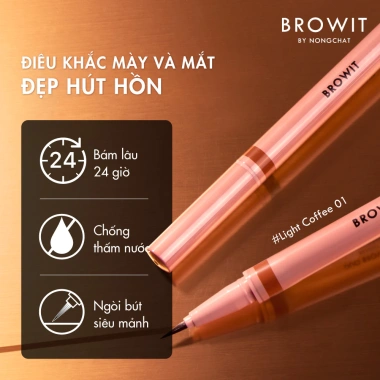Bút Trang Điểm Mắt & Mày Browit Duo 3 Màu 0.35ml và 0.2ml - Giá Ưu Đãi 154.000đ