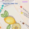 Bút vẽ Acrylic 120 chiếc hộp vuông - Dụng cụ kháng nước cho sổ lưu niệm 6
