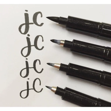 Bút Vẽ Calligraphy Brush - Bút Caligraphy Trang Trí Bullet Journal Giá 28.000 VND 2