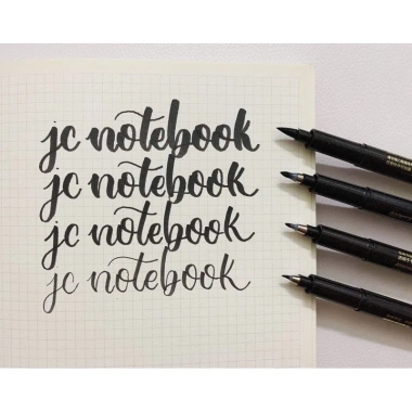 Bút Vẽ Calligraphy Brush - Bút Caligraphy Trang Trí Bullet Journal Giá 28.000 VND 3