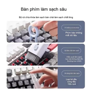 Bút Vệ Sinh Đa Năng cho AirPods, Tai Nghe, Bàn Phím, Máy Tính – Giá 62.800₫