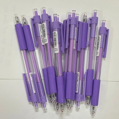 Bút Viết Gel Nước Bấm Chosch CS-8.698 0.5mm Ngòi, Mực Xanh Đỏ Tím Đen, Giá 78.000₫