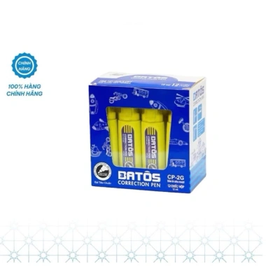 Bút xóa nước Batos CP-2G 12ml - Xóa sạch, không lem, ưu đãi 17.000đ 3
