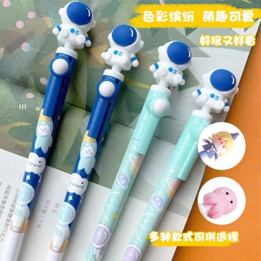 Bút xoay trẻ em hoạt hình - Bút gel khô nhanh, sáng tạo, giá ưu đãi 20.800₫