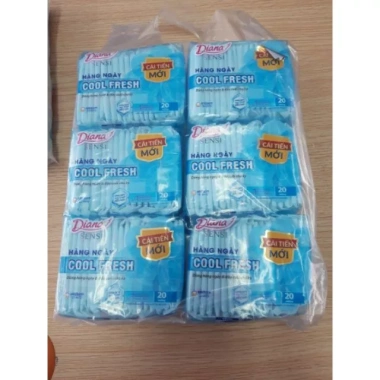 BVS DIANA Cool 20m Hàng Ngày Bao Bì 23k Giá 130.000 Dưỡng ẩm và Làm Mát Da