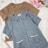 C12 Set Đồ Ngủ Nữ Pyjama Sunacollection Lửng Đùi Kẻ Mềm Mịn Thoáng Mát 239.000 VND 9