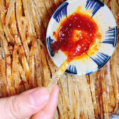 Cá bống tẩm gia vị que, khối lượng tịnh, không bao bì, giá chỉ 91.000đ