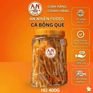 Cá bống tẩm gia vị que, khối lượng tịnh, không bao bì, giá chỉ 91.000đ