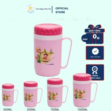 Ca Cách Nhiệt Duy Tân Size Màu Ngẫu Nhiên, Quai Cầm CaoCấp Tiện Lợi - Mta-Mart2 36k