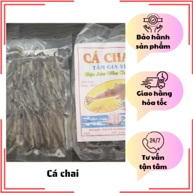 Cá chai khô nguyên con 500g dày thịt không xương, không mặn ngọt tự nhiên - giá ưu đãi 215k 5