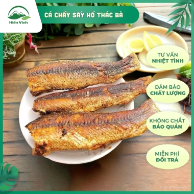 Cá Chầy Sấy Khô 500g Đặc Sản Hồ Thác Bà Hiền Vinh Ăn Liền Giá Giảm 268k