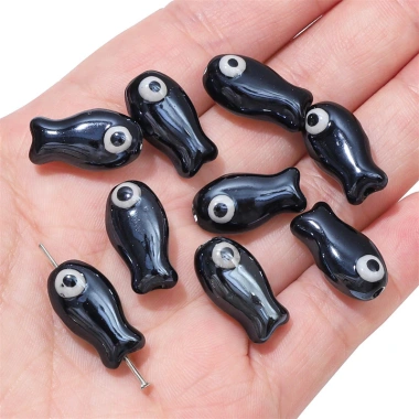Cá Mắt Quỷ Gốm Lyagems 10x19mm Hình Cá Ba Chiều Nhỏ Đồ Thủ Công Giá 8.034 VND