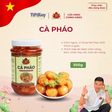 Cà Pháo Hương Quê 500g - Chay Mặn Thơm Ngon, Giá 50.000đ TiPiKay Shop