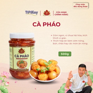 Cà Pháo Hương Quê 500g - Chay Mặn Thơm Ngon, Giá 50.000đ TiPiKay Shop