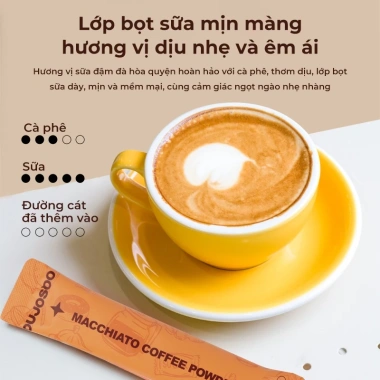 Cà phê 3 trong 1 DUJOSOO Creamy Macchiato 15g - Gói 8, chỉ 99.000₫, thơm béo, tiện lợi 2