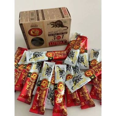 Cà Phê 3 trong 1 Luwak Con Chồn Vàng C7 18 gói 17g - hương thơm đậm, giảm 20% chỉ 159.900₫