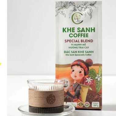 Cà phê BLEND 50% Arabica 50% Robusta Khe Sanh - Rang xay, giá ưu đãi 59.000₫ 6