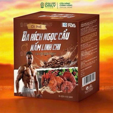 Cà phê Bổ Thận Tráng Dương 15 gói 2.026: Giá 50.000, hỗ trợ phái mạnh khẳng định 2 Cà phê Bổ Thận Tráng Dương 15 gói 2.026: Giá 50.000, hỗ trợ phái mạnh khẳng định 2