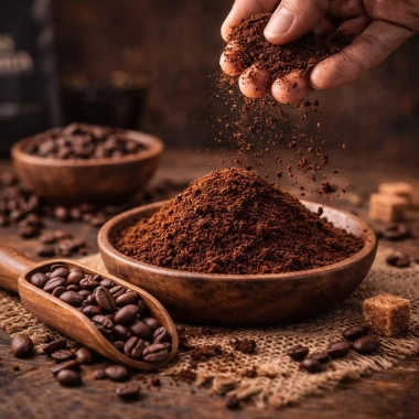 Cà phê bột Nguyên Chất 500g Robusta Đắk Lắk - Gu Đậm, Không Tẩm Ướp, Giá chỉ 139k