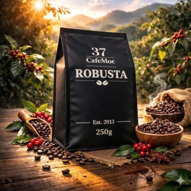 Cà phê bột Nguyên Chất 500g Robusta Đắk Lắk - Gu Đậm, Không Tẩm Ướp, Giá chỉ 139k