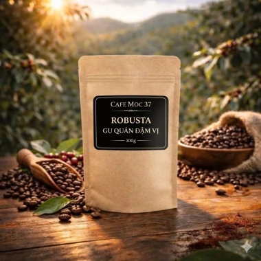 Cà phê bột Nguyên Chất 500g Robusta Đắk Lắk - Gu Đậm, Không Tẩm Ướp, Giá chỉ 139k