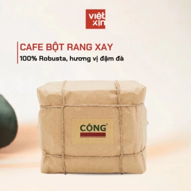 Cà Phê Bột Rang Xay 100% Robusta Vixi – Đậm Đà, Thơm Ngon, Túi 250g/500g Giá Ưu Đãi 438.303₫ 2