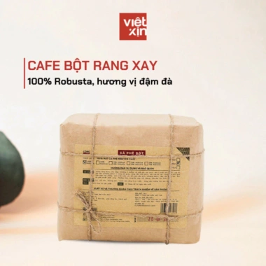Cà Phê Bột Rang Xay 100% Robusta Vixi – Đậm Đà, Thơm Ngon, Túi 250g/500g Giá Ưu Đãi 438.303₫ 3