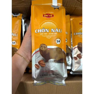 Cà phê chồn Bảo Tín 500g mẫu mới S4 hương Moka - Giá 108k, vị rang xay đậm đà