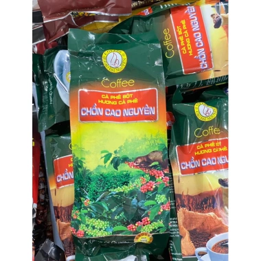 Cà phê Chồn Bột Cao Đại Nguyên 0.5kg - HSD 17/06/2.026, Giảm giá 60.000đ, hương vị đậm đà, chất lượng cao