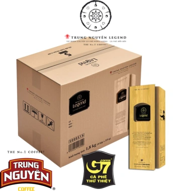 Cà phê Chồn Legend Trung Nguyên 225g hộp gỗ - Hương vị đậm đà, giảm giá 1.245k