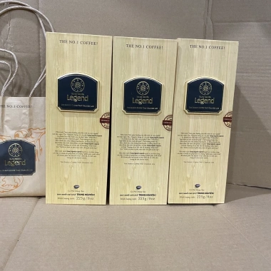 Cà phê Chồn Legend Trung Nguyên 225g hộp gỗ - Hương vị đậm đà, giảm giá 1.245k