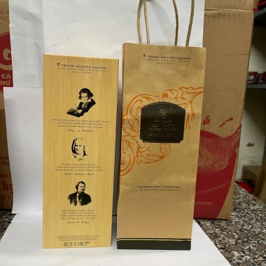 Cà phê Chồn Legend Trung Nguyên 225g hộp gỗ - Hương vị đậm đà, giảm giá 1.245k