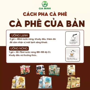 Cà Phê Chồn Thơm Ngon Đậm Vị - Dễ Pha, Tiện Lợi, Tăng Tỉnh Táo, Hộp 10 Gói 52.000 VND
