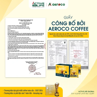 Cà Phê Cold Brew Aeroco 100% Arabica - Túi Lọc Nhật Bản Cao Cấp Giá 282.000 VND