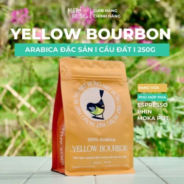 Cà phê đặc sản Arabica Yellow Cherry rang mộc 100% Married Beans 250g vừa espresso phin 250k