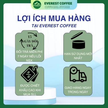 Cà Phê Đen Sấy Lạnh 100% Arabica FD200 - Không Đường, Hỗ Trợ Giảm Cân, Giá 220k