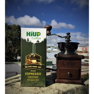 Cà Phê Espresso Rang Xay HIUP - Đậm Đà, Giá Ưu Đãi 110k (Giảm 31k)