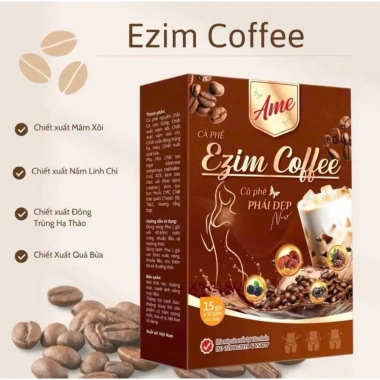 Cà Phê EZIM COFFEE Giảm Mỡ Giữ Dáng An Toàn - Hiệu Quả 15 Gói 120k
