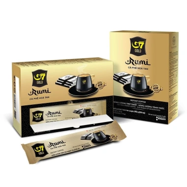 Cà phê G7 Gold Rumi, Picasso Latte, Motherland – Hương vị đậm đà, giảm giá chỉ 83.000₫