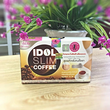 Cà Phê Giảm Cân Thái Lan IDOLE SLIM COFFE - Hộp 10 Gói - Đốt Mỡ, Tăng Metabolism, Giá 150.000 VND (Giảm từ 181.500 VND)