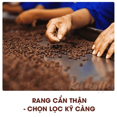 Cà Phê Gu Mạnh Kalacoffee Nguyên Chất Đậm Đắng Thơm Hậu Ngọt Pha Phin và Máy