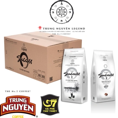 Cà phê hạt rang máy Trung Nguyên Success 1/2 1kg – Hương vị đậm đà, giá 362.000₫