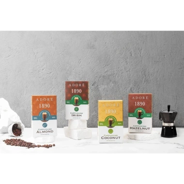 Cà Phê Hòa Tan ADORÉ 1.890 Cappuccino Hazelnut Hương Hạt Dẻ Đậm Đà - Quà Tết 84.000đ cho gia đình và bạn bè 6