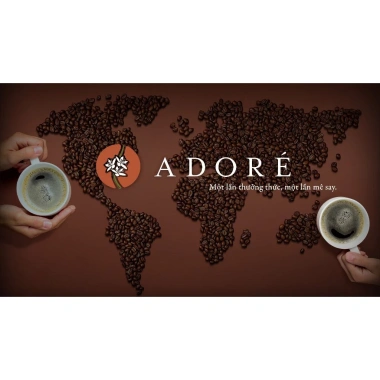 Cà Phê Hòa Tan ADORÉ 1.890 Cappuccino Hazelnut Hương Hạt Dẻ Đậm Đà - Quà Tết 84.000đ cho gia đình và bạn bè 7