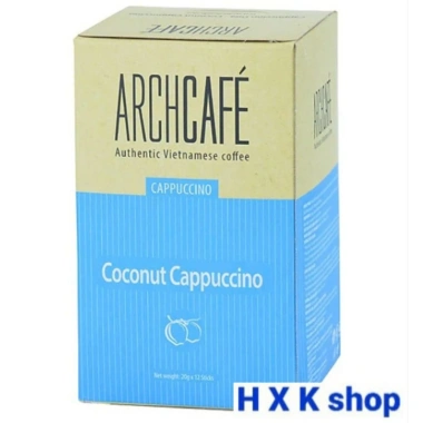 Cà phê hòa tan Archcafé Cappuccino sầu riêng dừa - Giá 65.500₫, HSD 2.027, giảm 23% 6