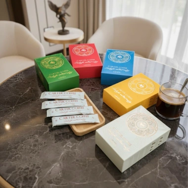 Cà Phê Hòa Tan Carter Coffee Hộp Cao Cấp Nhiều Màu Đậm Thơm Mịn - Giá 25.000, Quà Tết Số Lượng Có Hạn