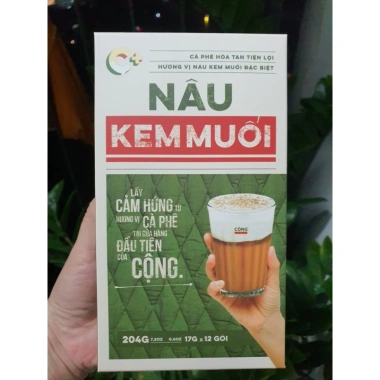 Cà phê hoà tan Cộng Cà Phê - Bạc xỉu, cốt dừa, cà phê sữa, nâu kem muối chỉ 49.000₫ 2