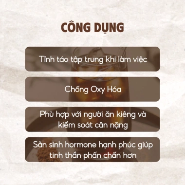 Cà Phê Hòa Tan Đen Không Đường Không Calo, Nguyên Chất Đậm Đà, Tiện Lợi 30g (15 gói x2) - Chỉ 80.000đ
