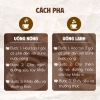 Cà Phê Hòa Tan Đen Không Đường Không Calo, Nguyên Chất Đậm Đà, Tiện Lợi 30g (15 gói x2) - Chỉ 80.000đ 3