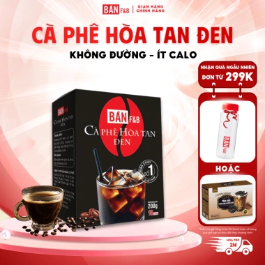 Cà Phê Hòa Tan Đen Không Đường Không Calo, Nguyên Chất Đậm Đà, Tiện Lợi 30g (15 gói x2) - Chỉ 80.000đ 9 Cà Phê Hòa Tan Đen Không Đường Không Calo, Nguyên Chất Đậm Đà, Tiện Lợi 30g (15 gói x2) - Chỉ 80.000đ 9